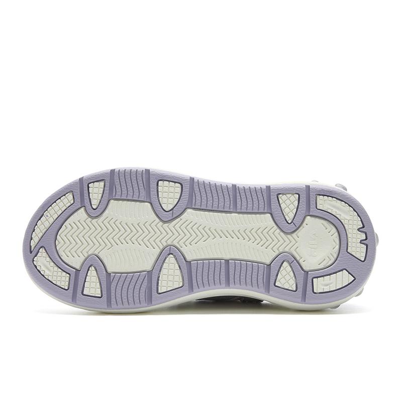 New FILA Lightweight Breathable Height Increasing Low Top Skateboard Shoes Women's White Purple F12W531210FMO