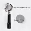 Stainless Steel Hook Wall Rack Selfadhesive Coffee Portafilter Rack Handle Storage Rack Coffee Bottom Filter Holder Tools