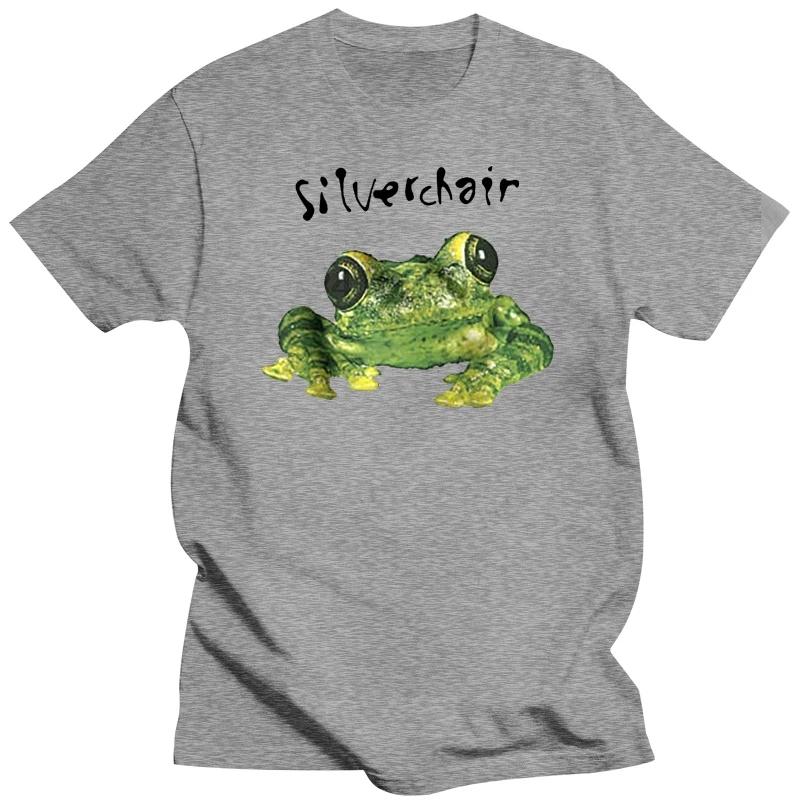 Vintage TShirt SILVERCHAIR FROGSTOMP Tour 1996 Grunge Rock 90s BAND Reprint Unisexs Designer Clothes New In Tops Tees Unisexga Male