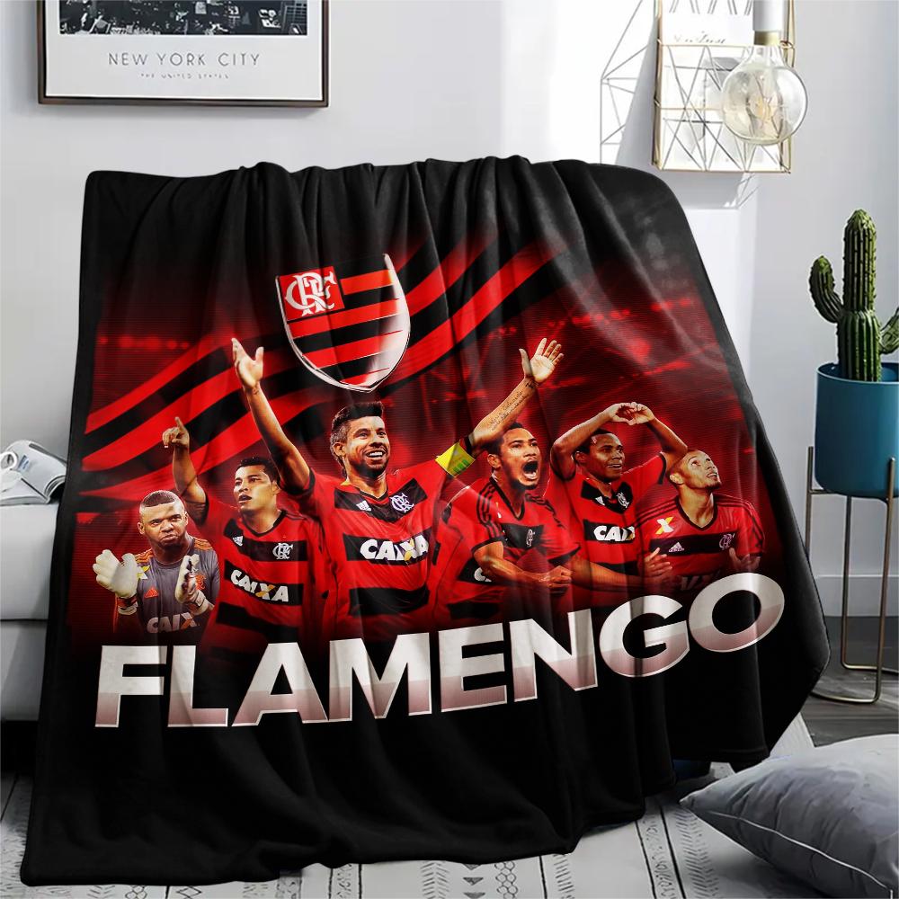 Flamengo Sports Club,pattern Flannel Blanket, High Quality Comfortable for All Seasons, Home Decor, Warmth and Comfort, Perfect for Gifts.