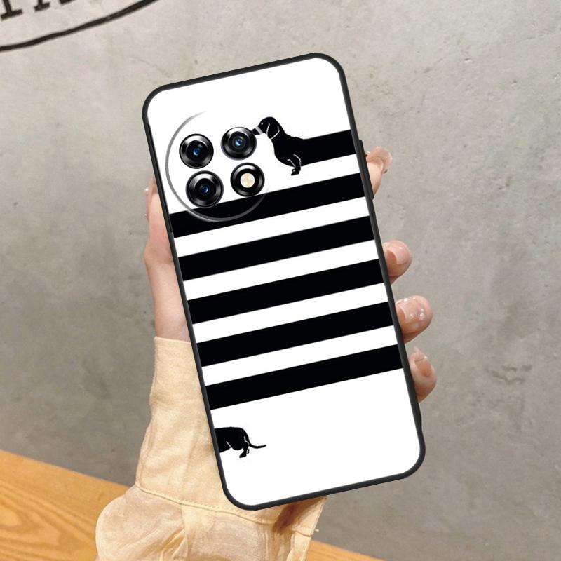 Dachshund Dog Case For OnePlus 15 15R 13R 13 13T 12 12R 11 10 9 Pro 10T Nord 5 CE 4 2 3 Lite N20 N30 Cover