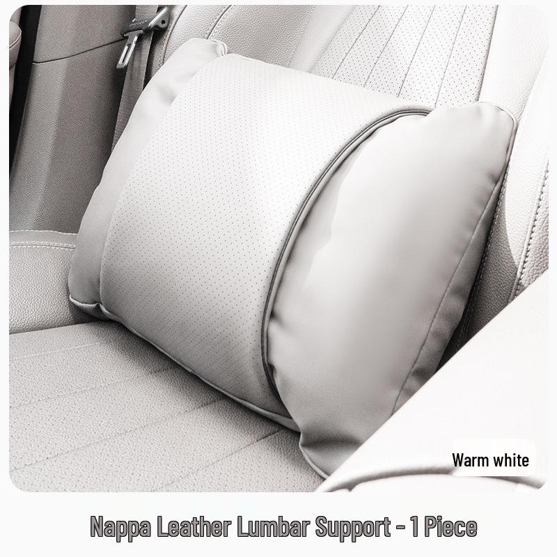Car Headrest and Lumbar Support Pillow Set