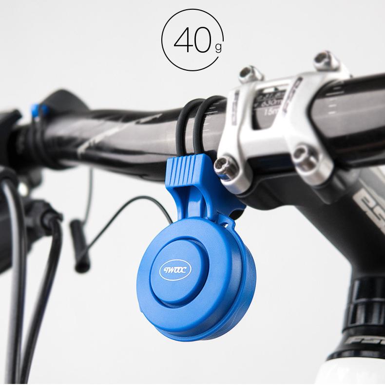 Bicycle Bell 120db Cycling Electric Bike Bell USB Rechargeable IP65 Waterproof Anti-dust Mini Size Bicycle Horn