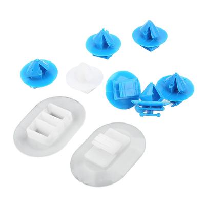 Automotive Side Skirt Fixing Clip Set Car Side Skirt Connector Set for Citroen DS3 2009-2015