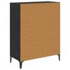Sideboard in Black Oak Look 69.5 x 32.5 x 90 cm