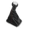 12mm/23mm 5/6 Speed Car Gear Shift Knob W/Gaiter Boot Cover for VW Bora Golf 4 MK4/Jetta GTI 1999-2005