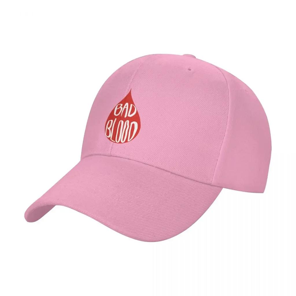 Bad Blood Baseball Cap Trucker Hat Funny hats Golf Wear Wild Ball Boy Womens