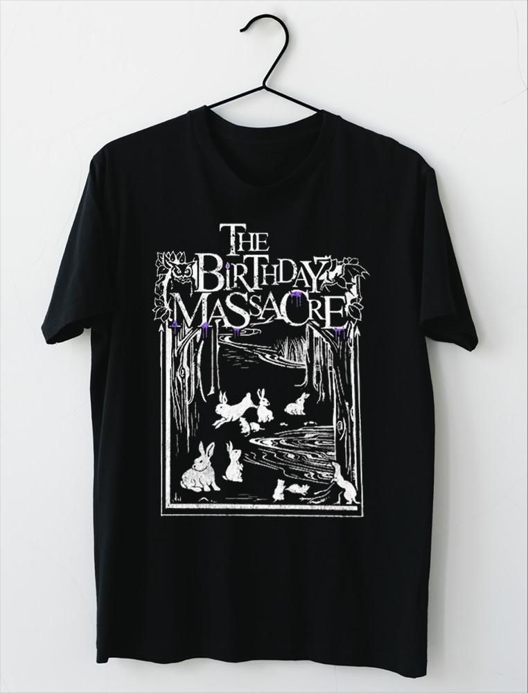 NEW The Birthday Massacre Band Short Sleeve Black All Size Shirt KK120 Unisex T-Shirt XXXL