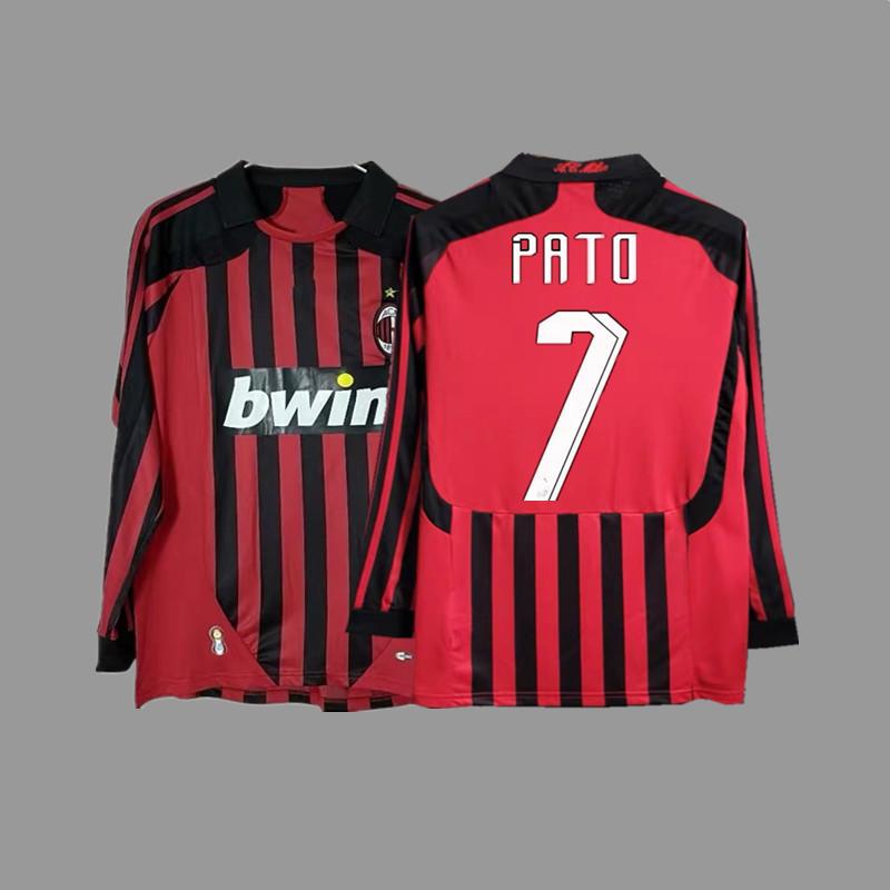 AC vintage jersey football jersey Maldini Tonali Ibka Piatek Shevchenko jersey