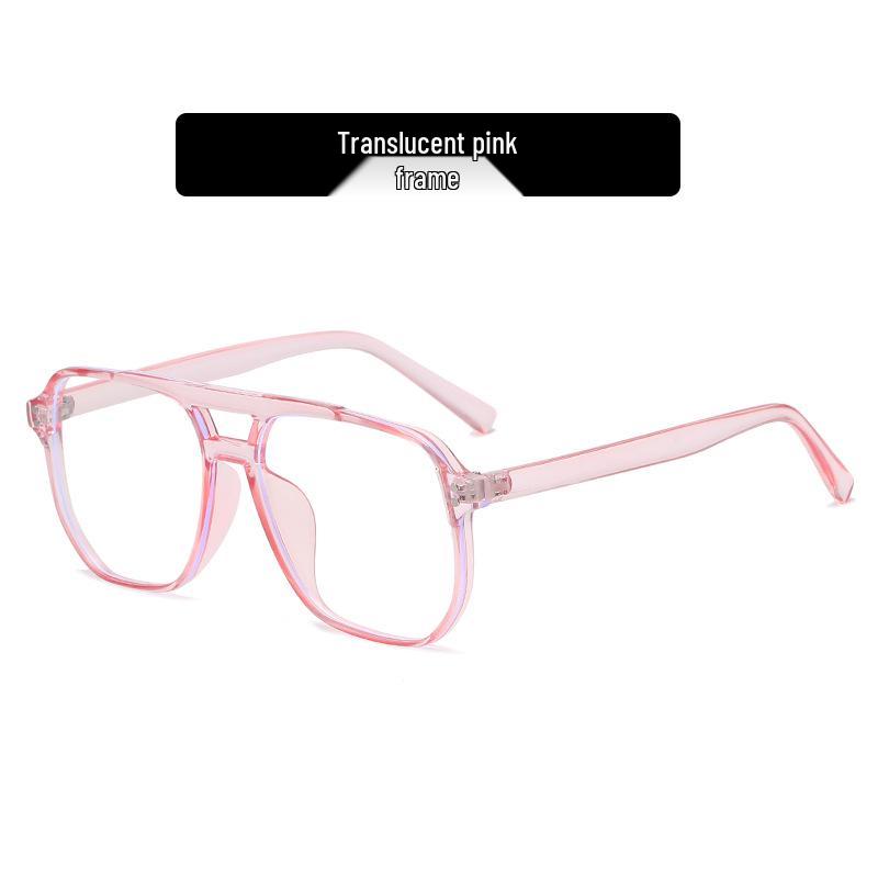 

Очки с большой оправой Xiaohongshu, блокирующие синий свет - Гонконгский стиль