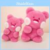 Plush Bear Dudu Toy Cartoon Doll Rose Red Sleeping Companion Girls Gift Birthday