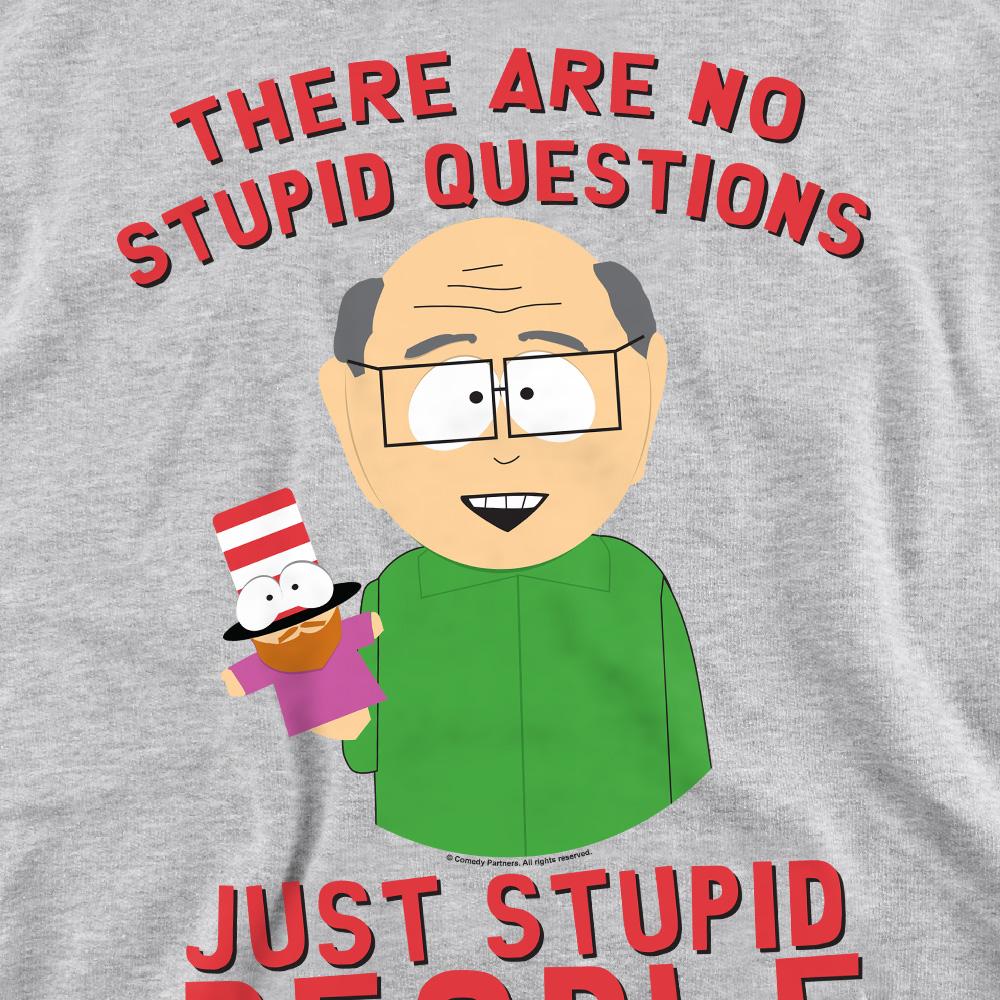 South Park Unisex Adult No Stupid Questions Sweatshirt