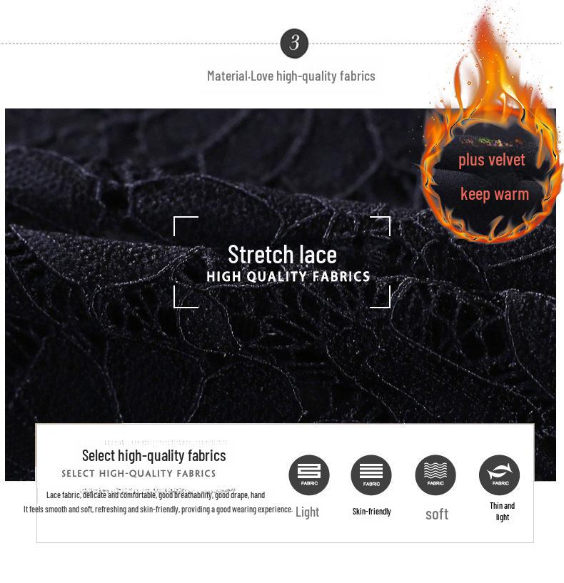 Wiosna i Jesień 2025 Damskie Bluzki z Szyfonu i Koronki - Uniwersalne Topy z Plusem Weluru.