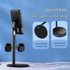Adjustable Metal Telescopic Phone and Tablet Stand - Portable with Rotating Base