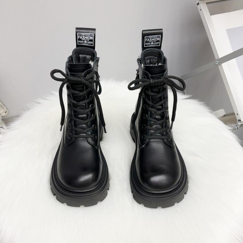 

Черевики Мартін з чистої вовни жіночі зимові 2025 холодостійкі високоякісні теплі на високій підошві короткі чоботи снігоходи нековзні 40