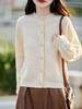 Wool Honeycomb Knit Sweater for Women: Lazy Style, Round Neck, Loose Fit - New 2025 Autumn/Winter Collection