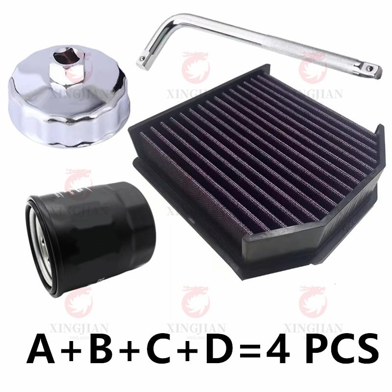 Modified High Flow Motorcycle Air Filter For Tiger 850 Sport 2021-2024 Tiger 900 GT Pro ABS Tiger900 Rally Pro ABS 2020-2024