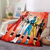 Power Rangers Team Flannel Blanket Super Soft Warm Cozy Blanket For Sofa Bed Office Travel Allseason Home Decor Gift