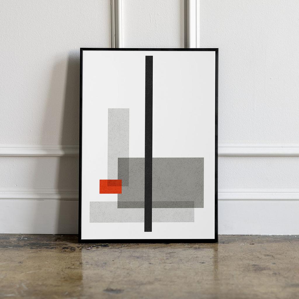 Poster Bauhaus Geometry
