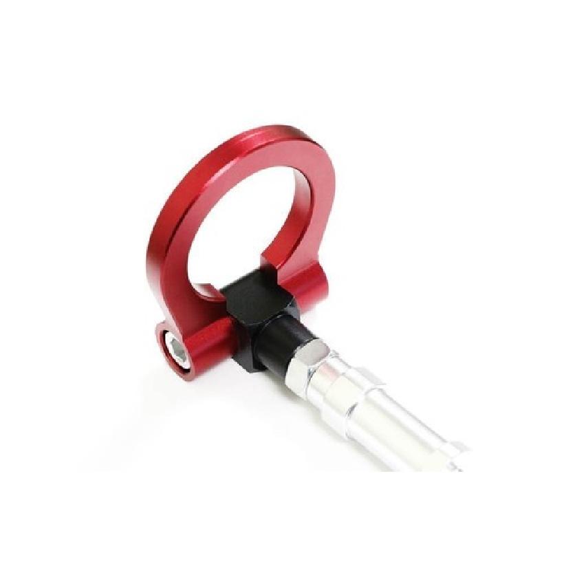 Sportliches Rot Rennstreckenstil Aluminium Abschlepphakenring Für 2003-2004 Nissan 350z