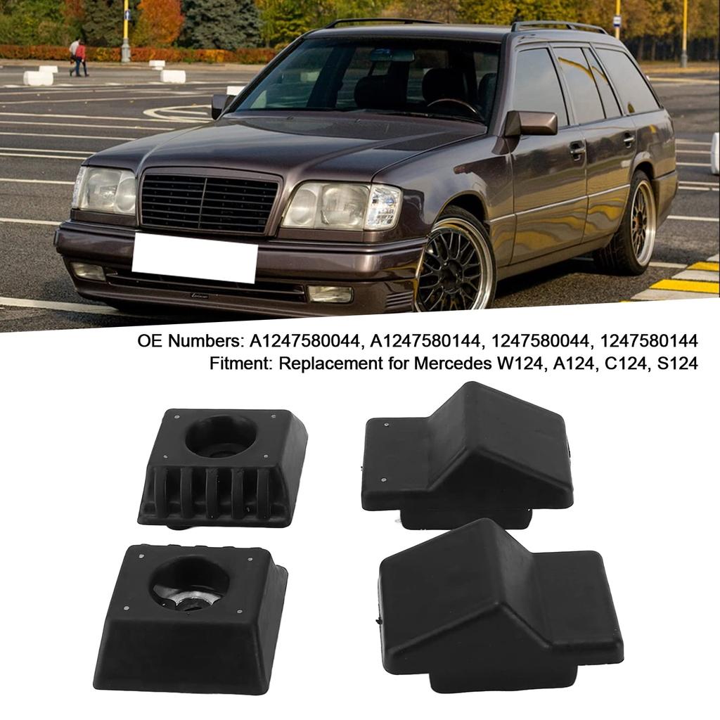 Cryfokt Tailgate Stop Buffer Durable Rubber 4 Pieces Replacement Mercedes