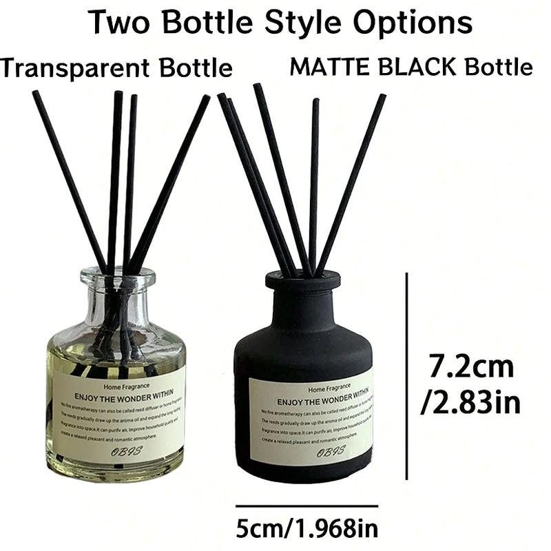 50ml Fireless Aromatherapy Set Freesia Jasmine Fragrance Oil With Reed Diffuser Office Home Decoration Air Freshener Fragrance