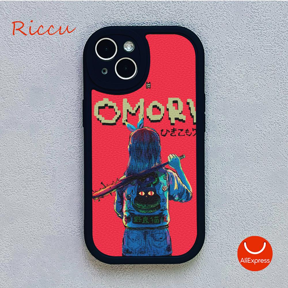 Omori Game Fanart Phone Case for Iphone 14 13 11 12 Pro MAX 13 12 MiNi 7 8plus Iphone 14 13 Pro XS XR Lambskin Protective Covers