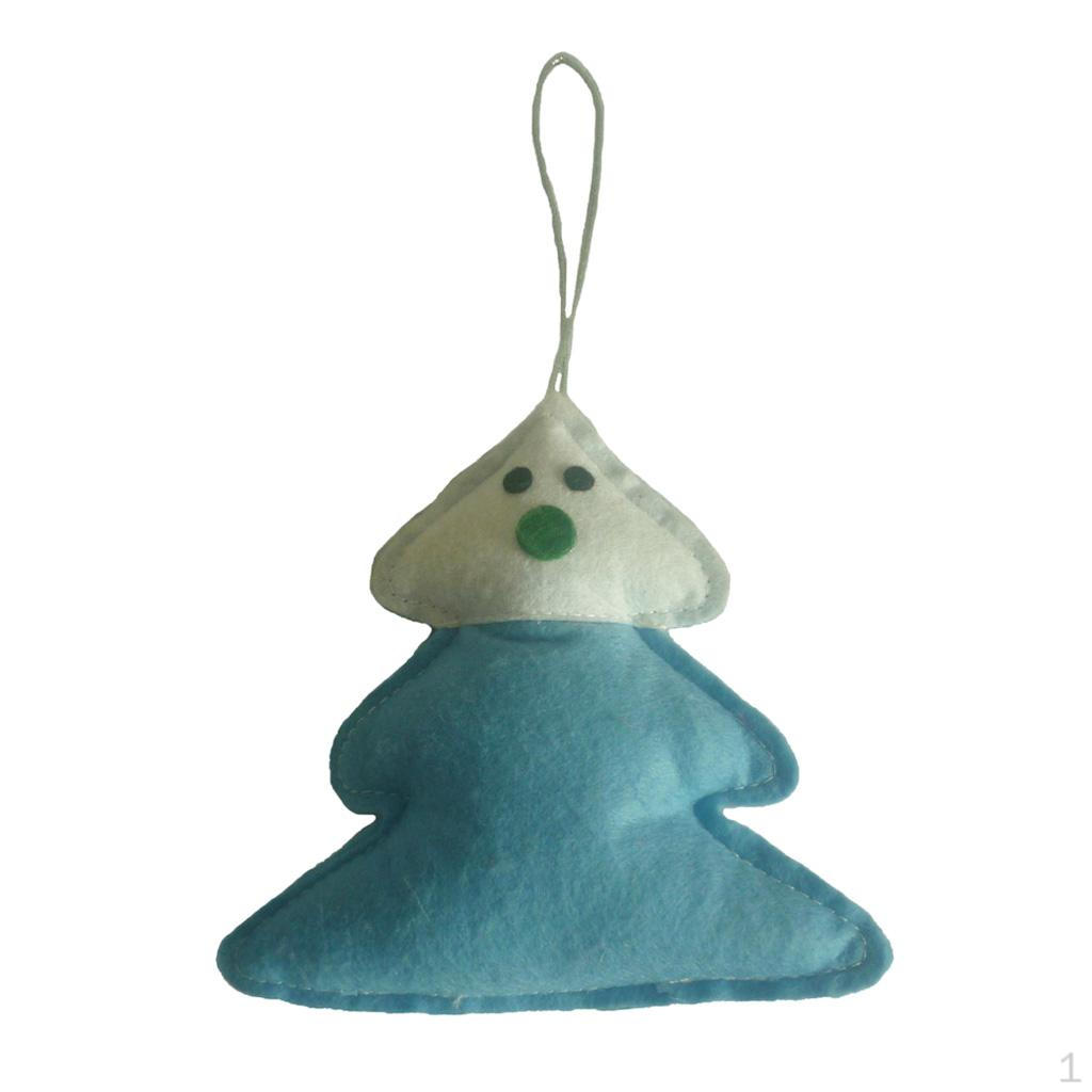 

Heart Pendants Christmas Party Room Hanging Decoration Blue doll