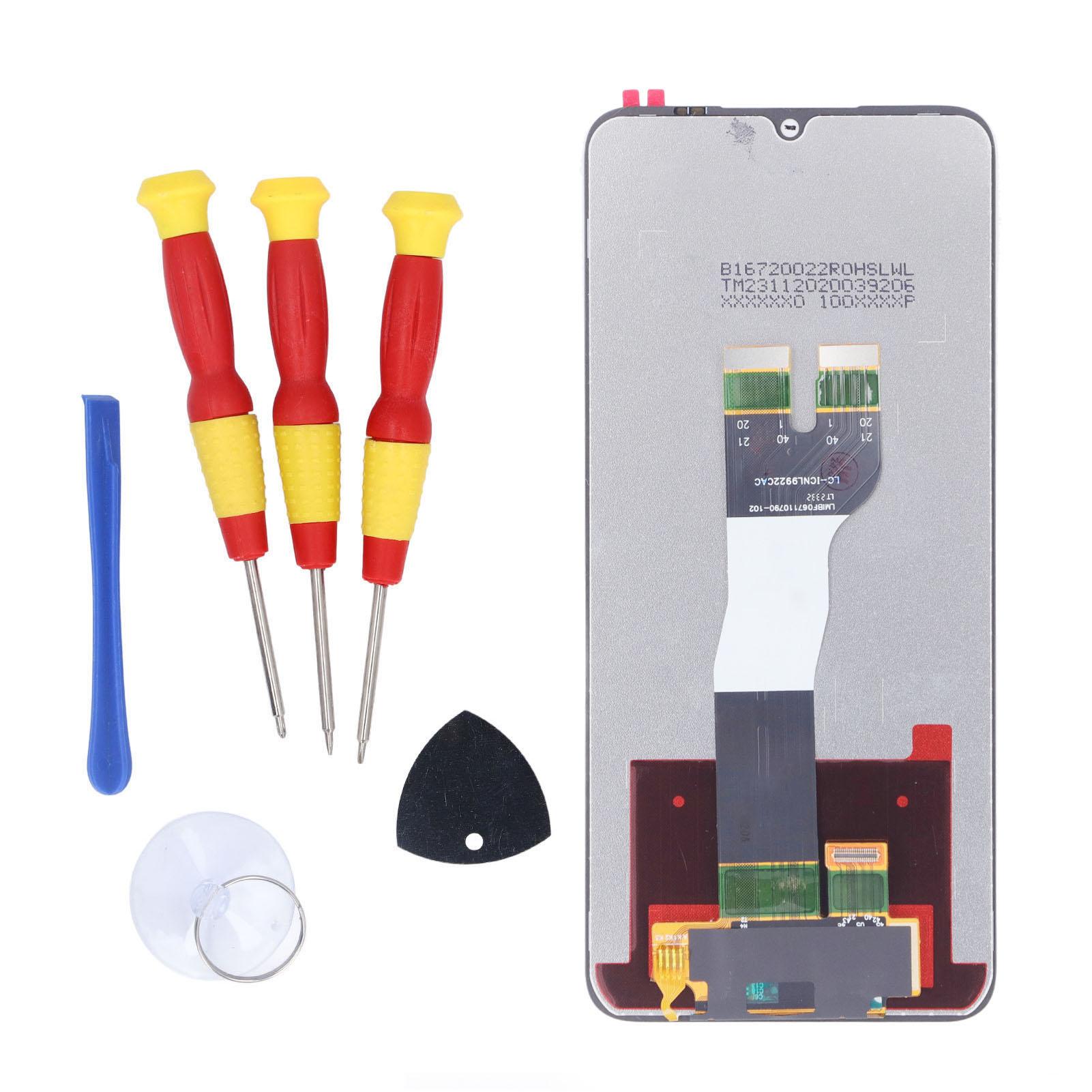 

Screen Replacement LCD Display Touch Digitizer Assembly with Repair Tools for A05S 2023 A057F Phone