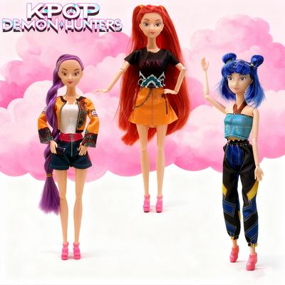 NOVÁ Anime Kpop Lovci Démonů Panenka Vinylová Hračka Rumi Mira Zoi Postava Vinylová Maska Figurka Model Panenka Dětská Narozeninová Dekorace Hračky Dárky