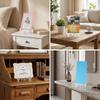 10Pcs Plastic Clear Easels Plate Holders Display Stand Stander Picture Frame Photo Tools