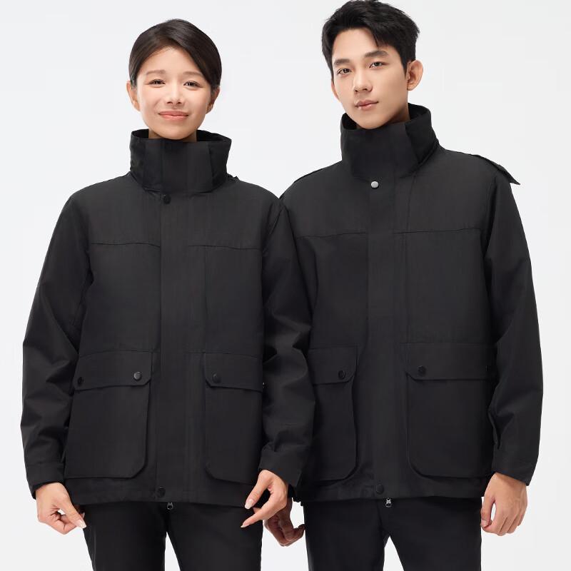 Troloman Unisex 3-in-1 Detachable Workwear Jacket 4XL