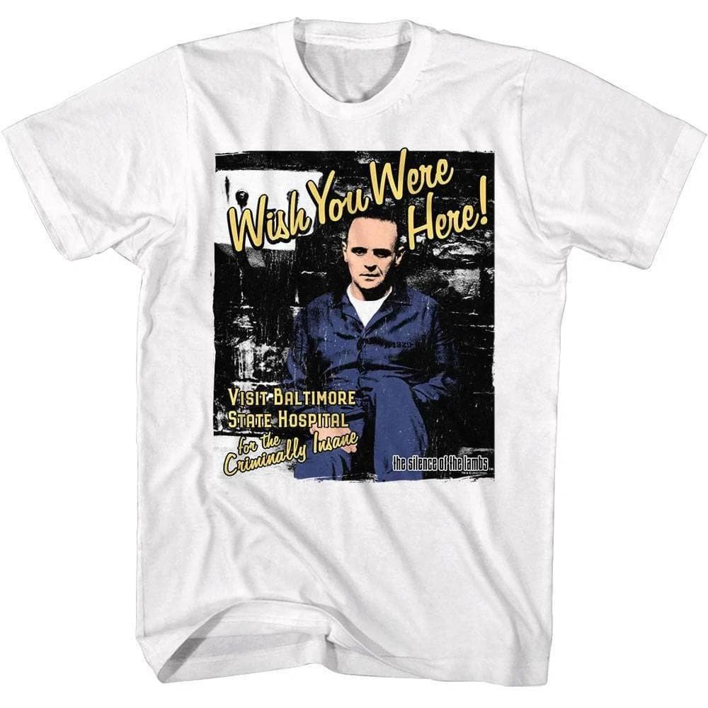 Silence of the Lambs Wish You Were Here Men s T Shirt 3XL