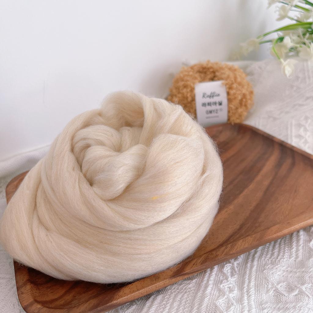 250g/ball Ultra Thick Icelandic Yarn Cotton Candy Imitation Wool Yarn Handmade DIY Weaving Tapestry Bedroom Decoration Material