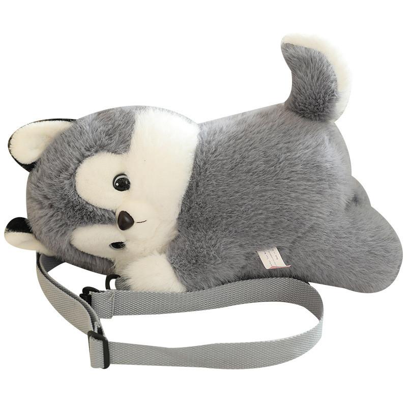 Backpack Panda Plush Child Animal Doll Crossbody Bag Cute Fox Doll Bag Plushie