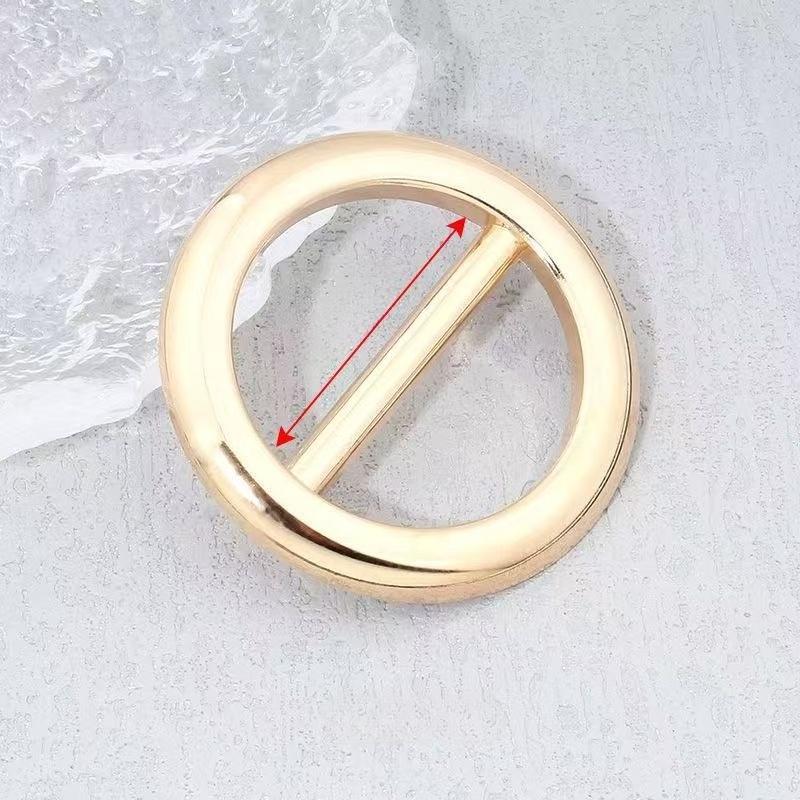 Multifunctional Metal Scarf Clips - Elegant Fashion Accessories, Versatile Styling Clips for Fixing Short Sleeve or Dress Shirts