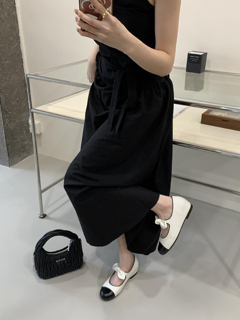 2025 Autumn Korean Version of Versatile Bow Gentle Mary Jane Shoes Small Fragrant Style Inner Height Increase Medium Heel Single Shoes Women