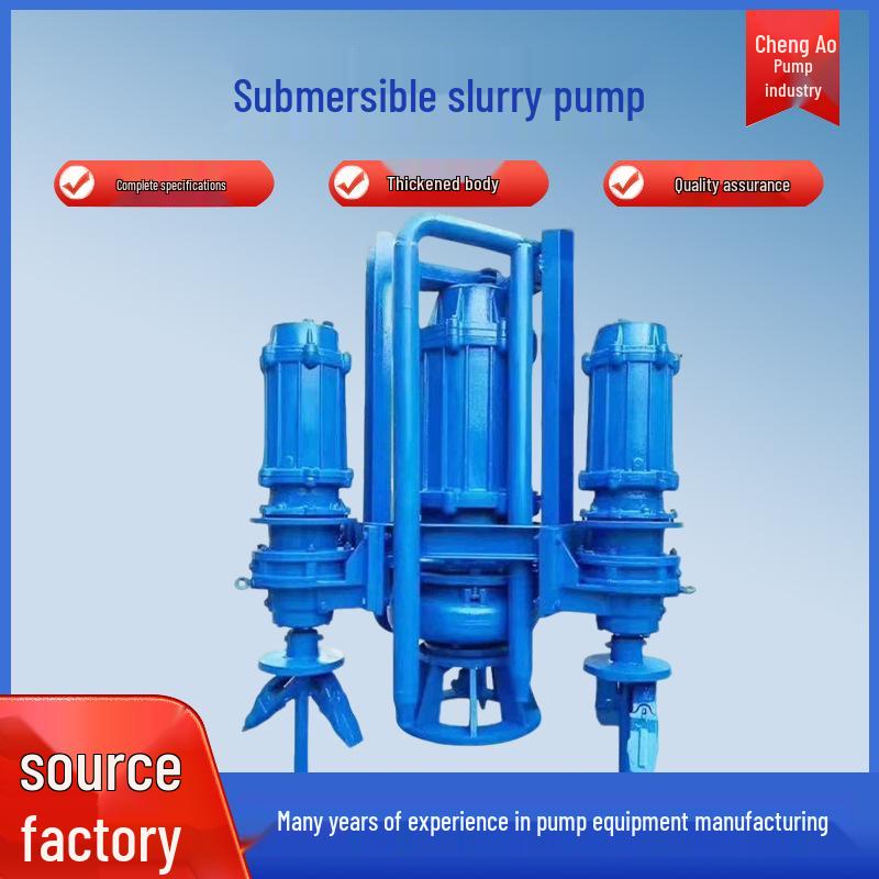 High Alloy Submersible Slurry Pump for River, Pond, and Sand Dredging