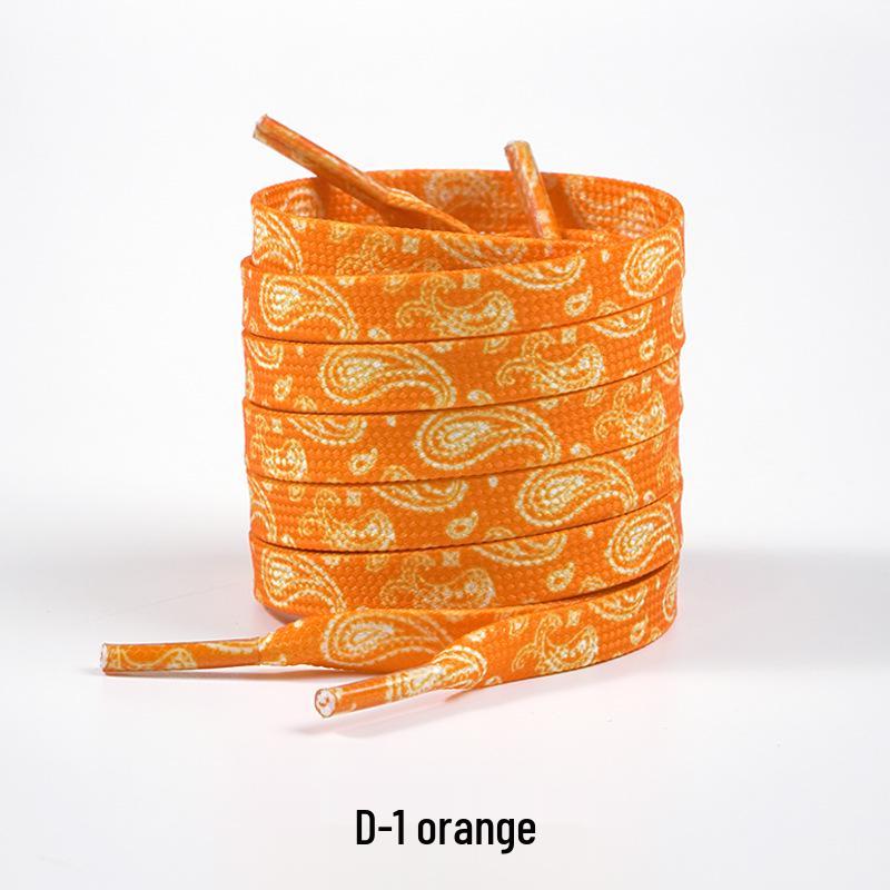 Cashew-Blumen Schnürsenkel für Air Force 1, Canvas-Schuhe und Dunk-Sneaker – Unisex