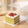 Przenośne Wysokie Pudełko do Pakowania Ciasta