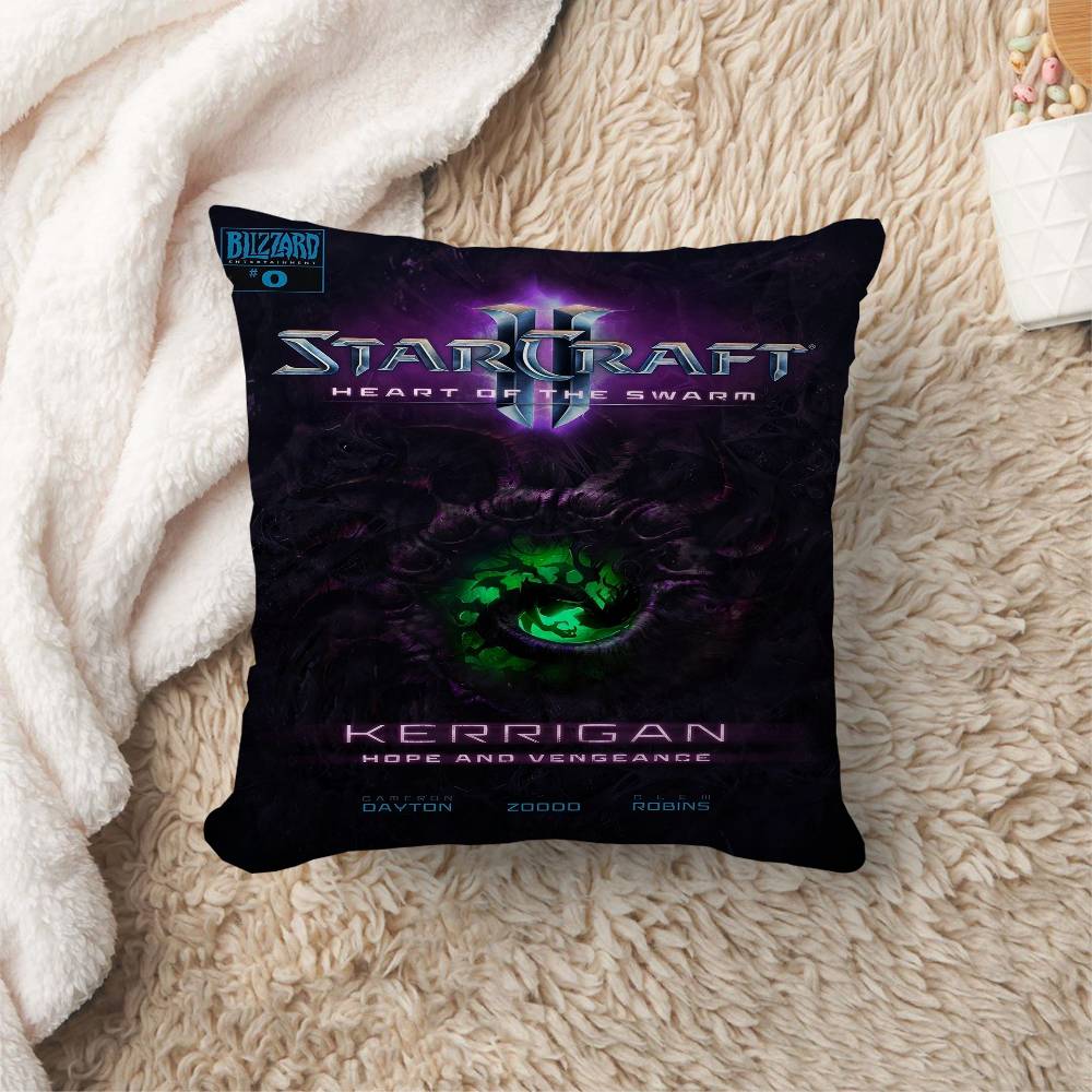 S-Starcraft 2 Pillowcases Home Bedding Decorative Pillow Cover Wedding Super Soft Pillow Case