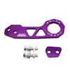 1 Set Universal Aluminum Alloy Rear Tow Hook Racing Rear Tow Hook Rhombic Towbar Towing Tools For Civic Fit Jazz Gk5