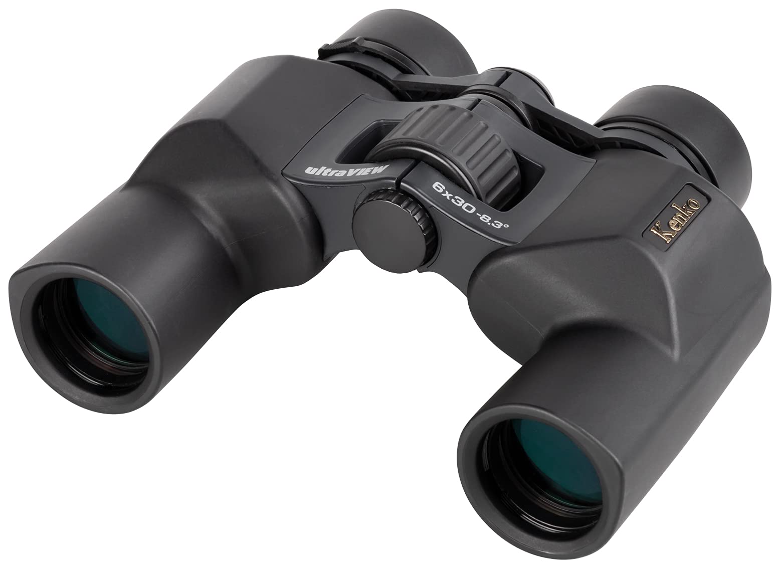 

Kenko Binoculars ultraVIEW 6x30WP Porro Prism 6x 30 Caliber Waterproof 020395 чорний