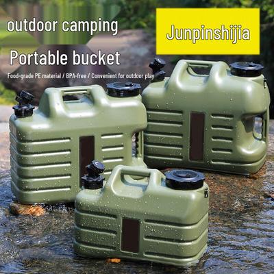Seau Portable d'Stockage d'Eau d'Extérieur avec Robinet