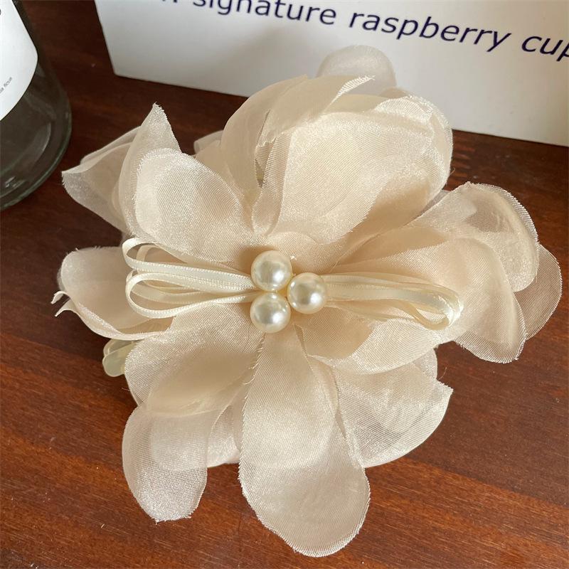 Cloud Bubble Extra Large Bow Hair Clip - High-End 2025 Claw for Women