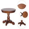 Simulation End Doll House Decoration Wooden Coffee Table 1/12 Dollhouse Table Furniture Toys