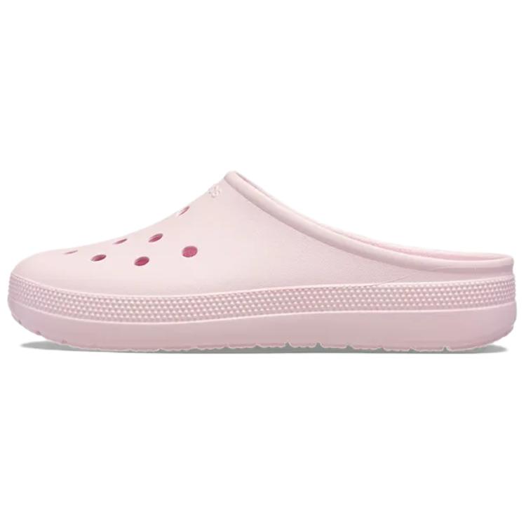 Crocs Classic Comfortable Solid Color Clogs Women Footwear Milk-Powder 211139-6ZW