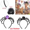 Bandeau Araignée d'Halloween Élégant Accessoire de Costume Parfait Pour un Look Festif