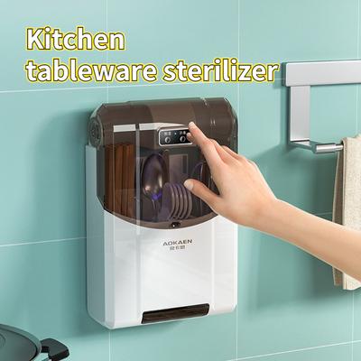 Tableware Disinfection Machine Large-Capacity Household Kitchen Storage Box Chopsticks Spoon Sterilization Cleaning