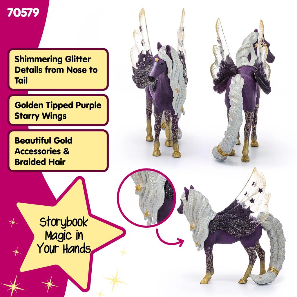 Schleich Bayala Star Pegasus (female) Figure 70579